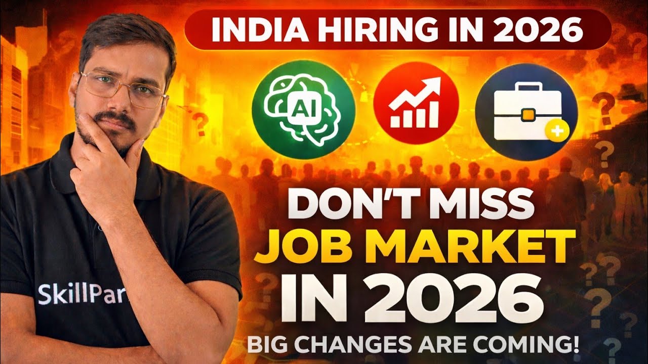 India Hiring Outlook 2026 | Skills in Demand, Job Growth Sectors & Career Roadmap