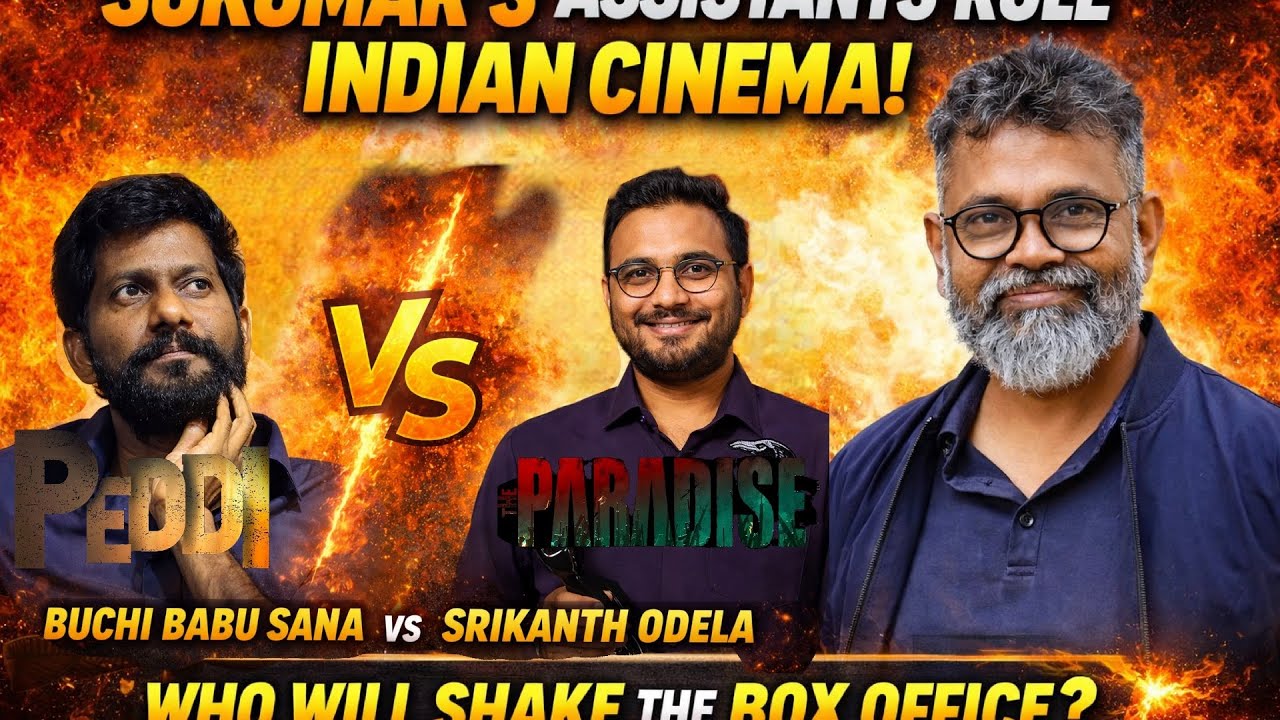 Sukumar School 🔥 Buchi Babu vs Srikanth Odela – Who Will Win the Box Office?#ramcharan #nani #peddi 