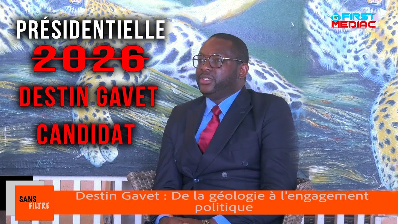 Congo-Élection: Destin Gavet Candidat à la présidentielle de Mars 2026
