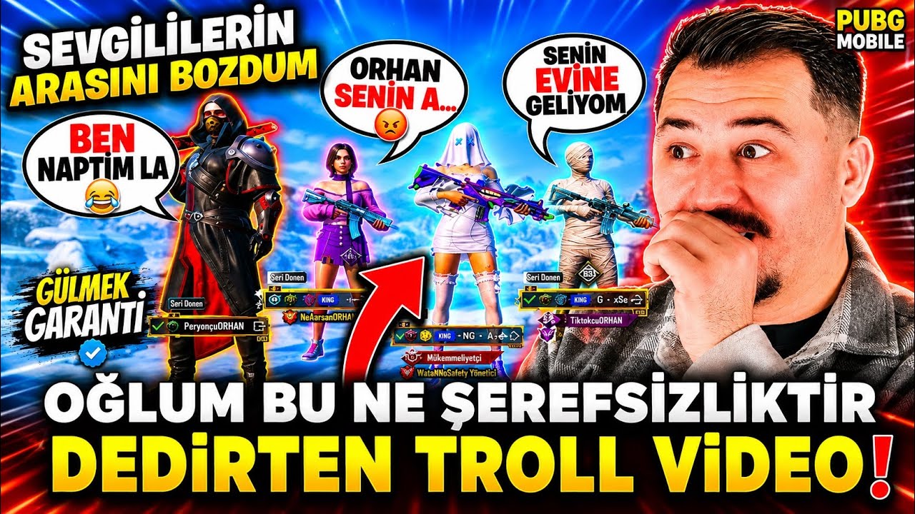 OĞLUM BU NE ŞEREFSİZLİK 😮 DEDİRTEN TROLL VİDEO 😂 Pubg Mobile