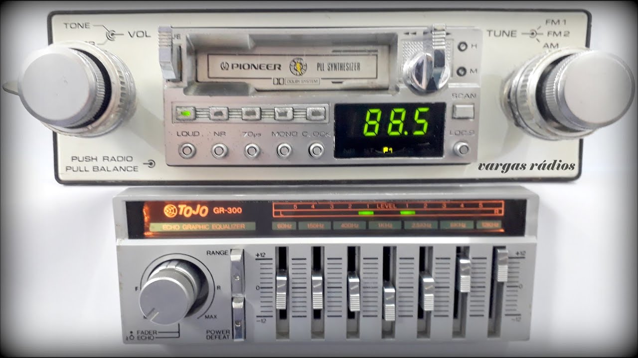 Pioneer KE 6100 & Tojo GR 300, um conjunto lindo , com uma excelente qualidade by, Vargas Rádios