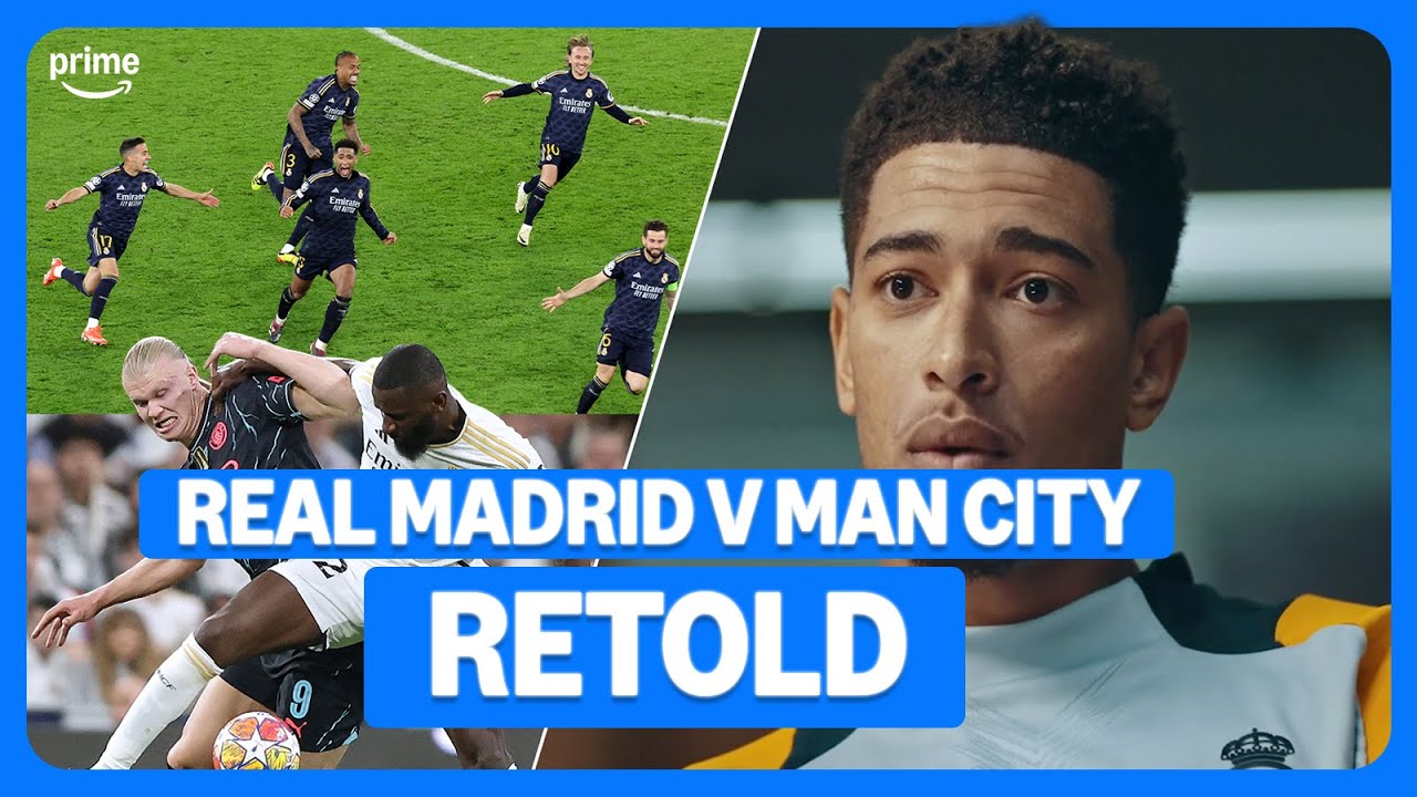 Real Madrid v Man City's 23/24 UCL knock-out CLASSIC retold by Real Madrid's staff & stars 🤩⚪️