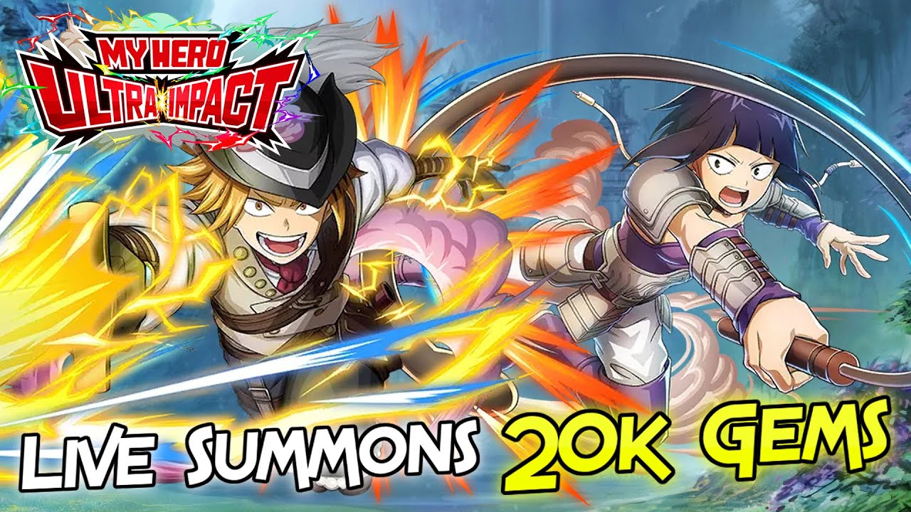 My Hero Academia: Ultra Impact - Fantasy Jiro And Fantasy Kaminari Live Summons! [I Quit This Game!]