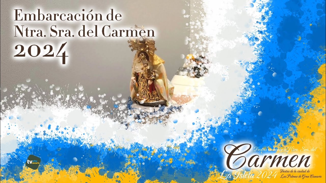 Embarcación de Ntra. Sra. del Carmen de La Isleta 2024