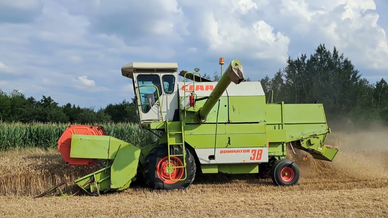 Żniwa 2025 claas dominator 38