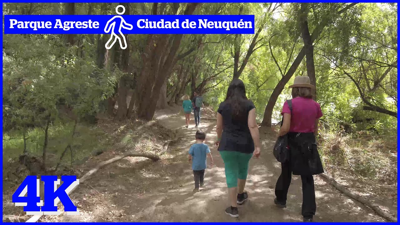 ▶ Caminando por Neuquén 🚶 PARQUE AGRESTE 2021 🎥 4K (Patagonia Argentina)