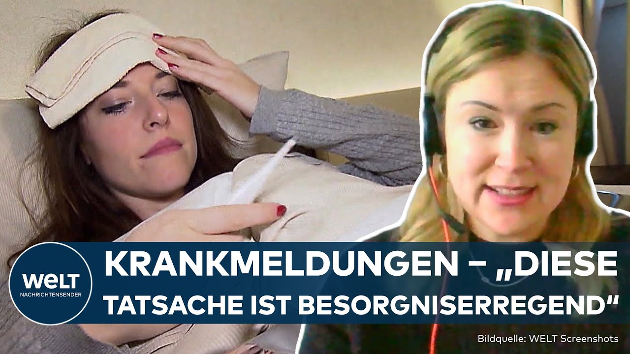 DEUTSCHLAND: Krank oder keine Lust? Warum sich manche Menschen schneller krankmelden als andere