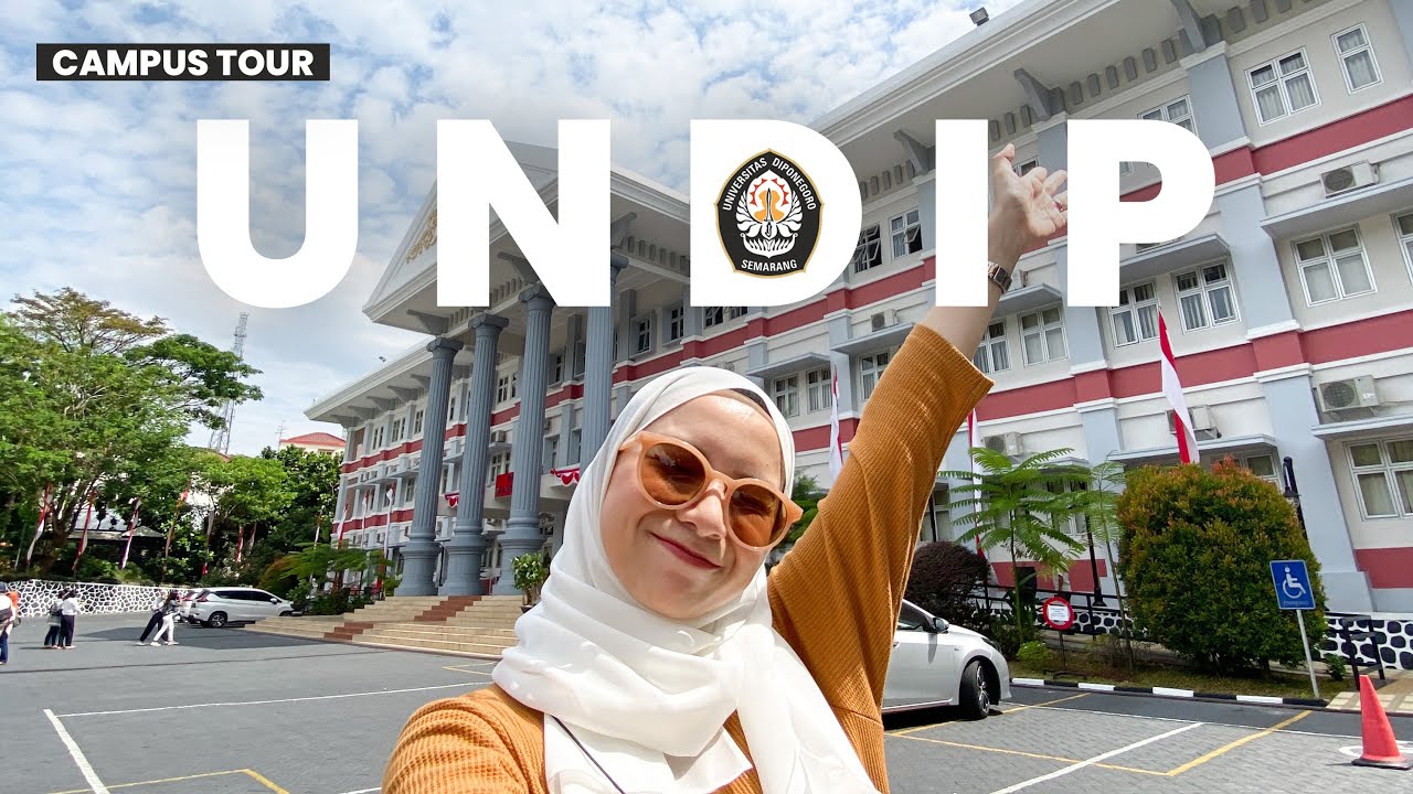 KELILING UNIVERSITAS DIPONEGORO SEMARANG PANAS BANGET! (CAMPUS TOUR UNDIP)