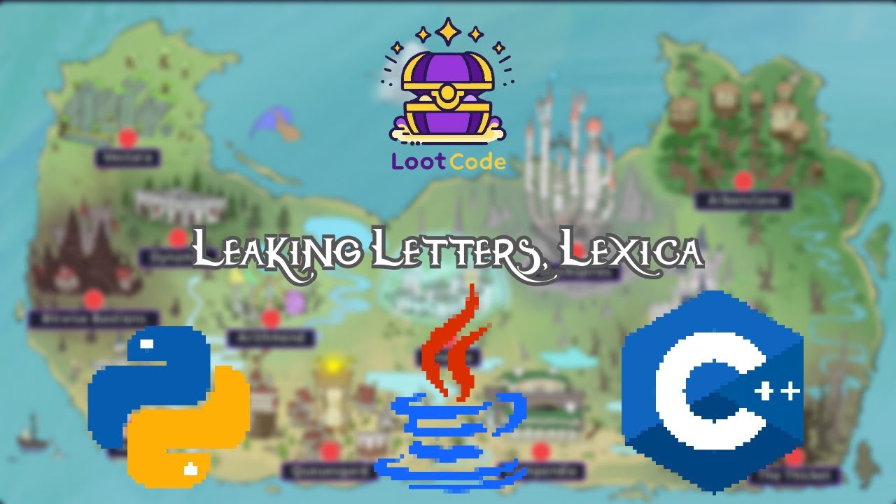Adventurers Guide: Leaking Letters, Lexica