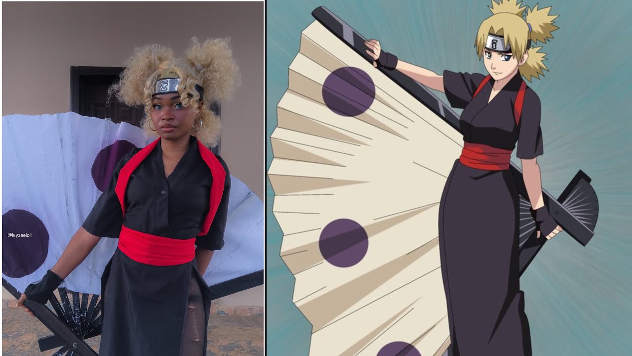 How I made temari cosplay for the taka anime festival in Benin city, Edo state Nigeria