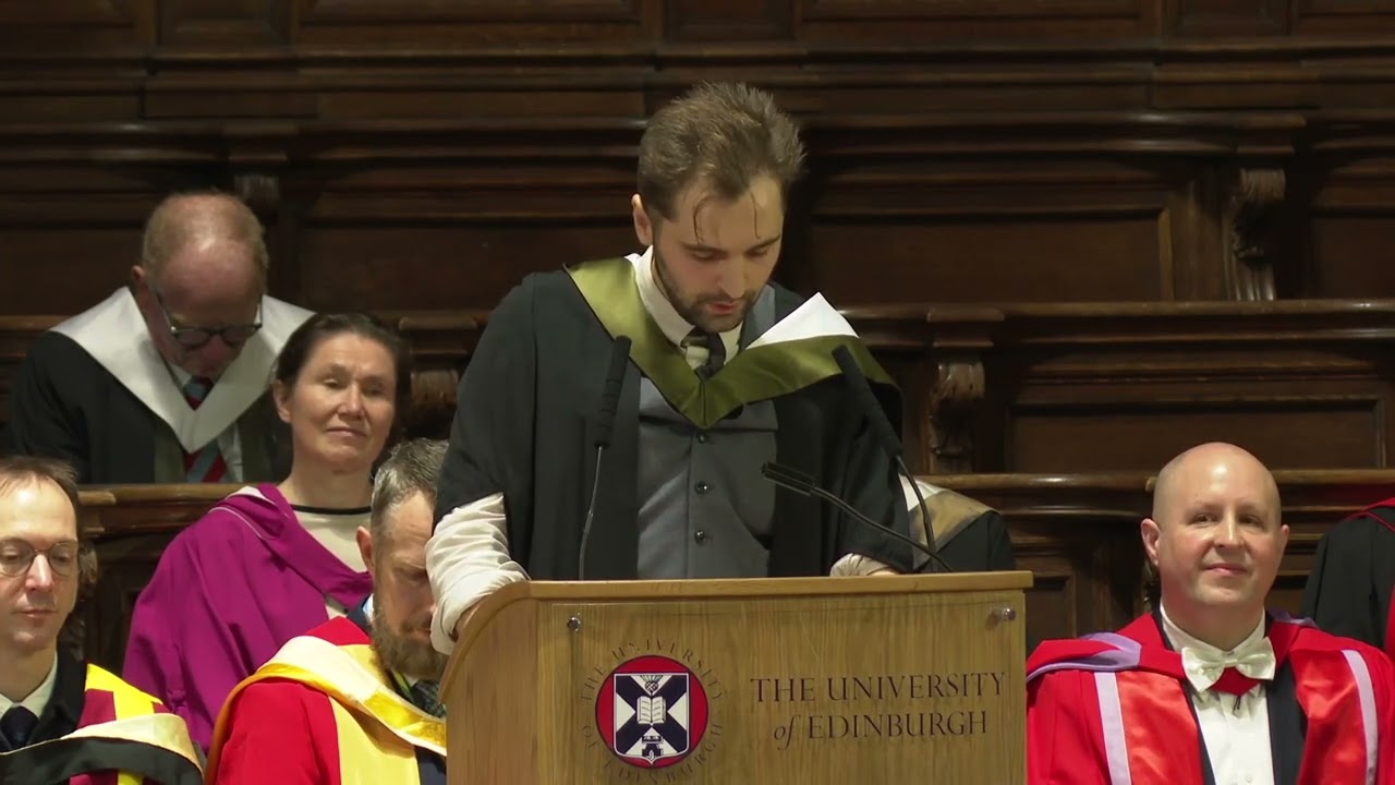 Edward Buckton — Speech for Edinburgh Graduation, 2025