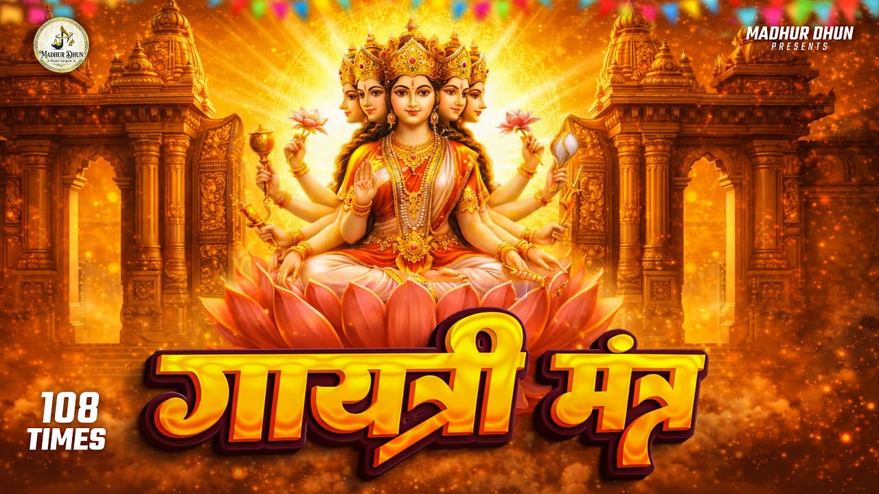 Gayatri Mantra 108 Times | ॐ भूर भुवः स्वाहा | Om Bhoor Bhuvaha Swaha | Powerful Morning Mantra