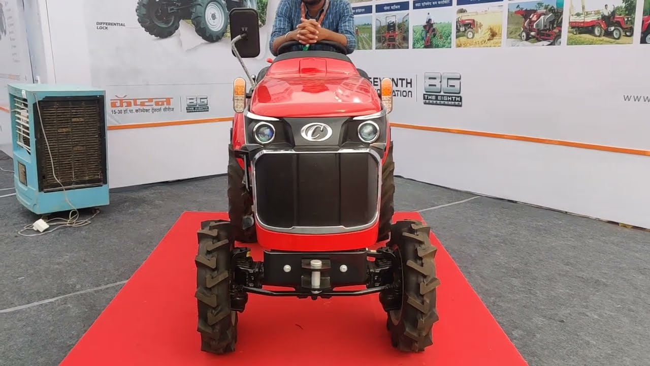 New Caption tractor 223 mini tractor | 4×4 | 24 hp | Full information | price | Mileage