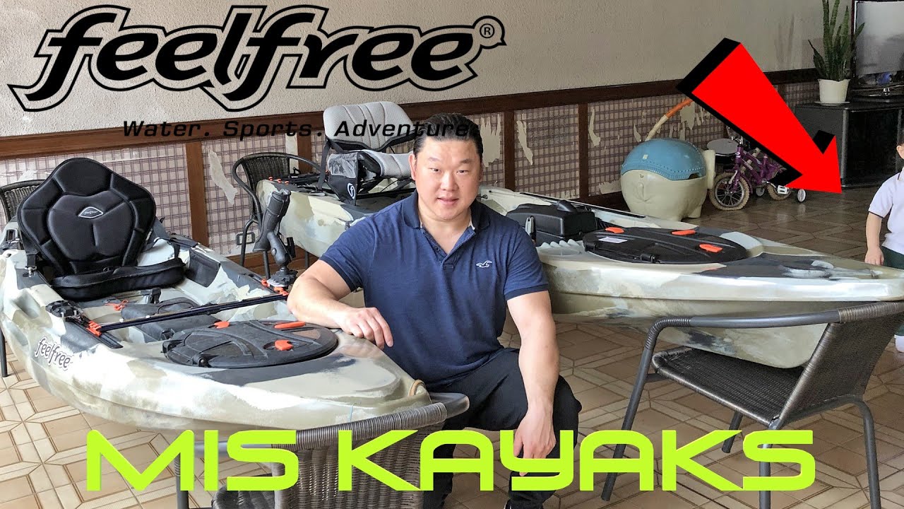 TE PRESENTO MIS KAYAKS de Pesca! FEELFREE MOKEN 10 LITE y LURE 11.5 | Daniel Chung