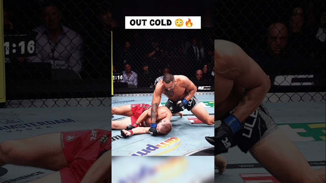 UFC 327 &ndash; Carlos Ulberg KO Jiri Prochazka 🔥 #shorts