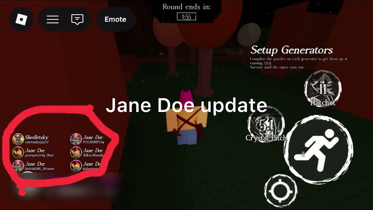 Jane doe update