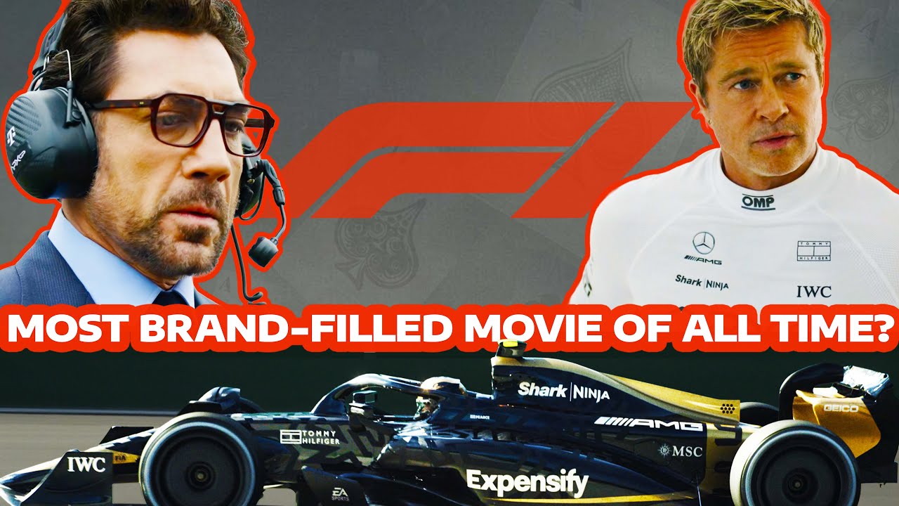 The F1 Movie’s Product Placement Goes Full Throttle