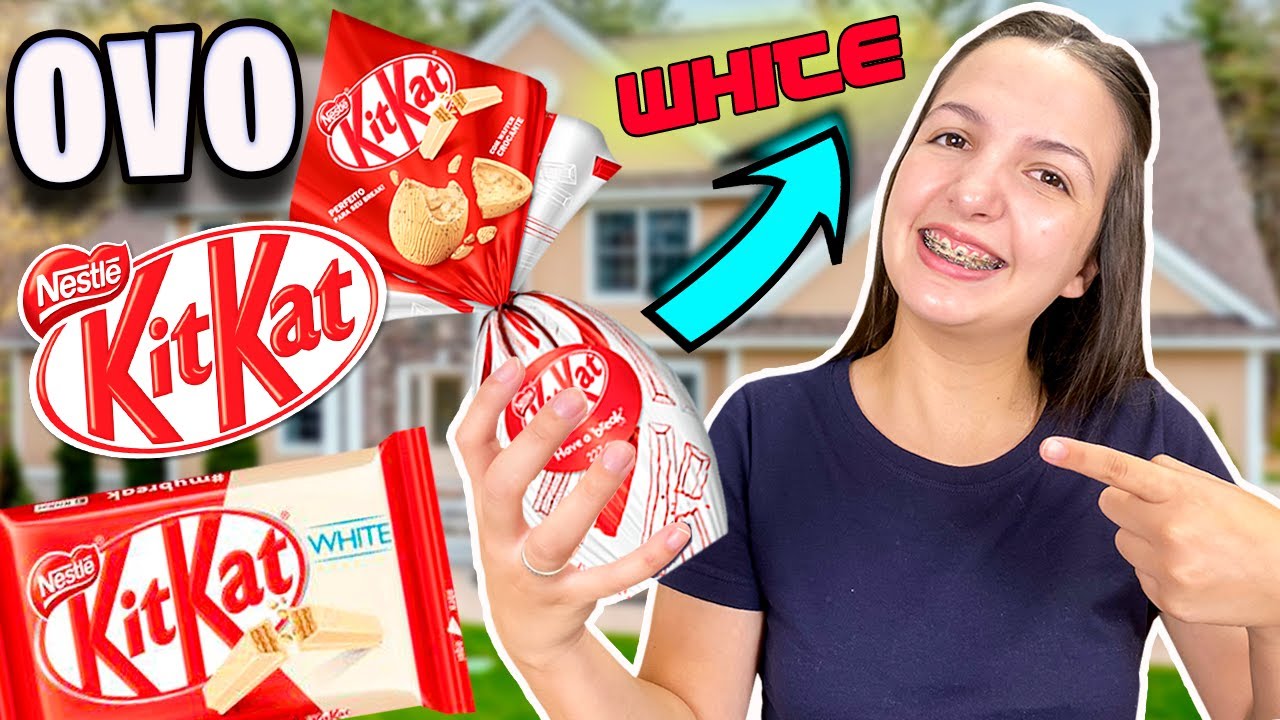 DICA PARA A P&Aacute;SCOA - OVO DE P&Aacute;SCOA KIT KAT BRANCO / VALE A PENA??