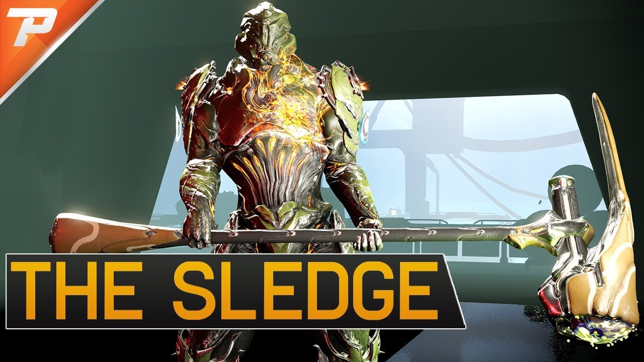Warframe: Wolf Sledge - Rare Nightwave Hammer