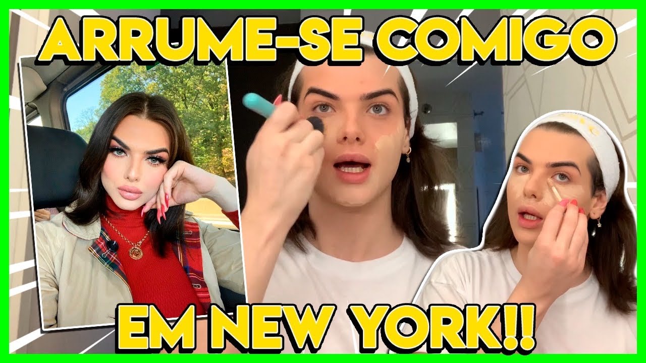 ARRUME-SE COMIGO NO MEU PRIMEIRO DIA EM NY  💁🏻‍♀️🗽💅🏻