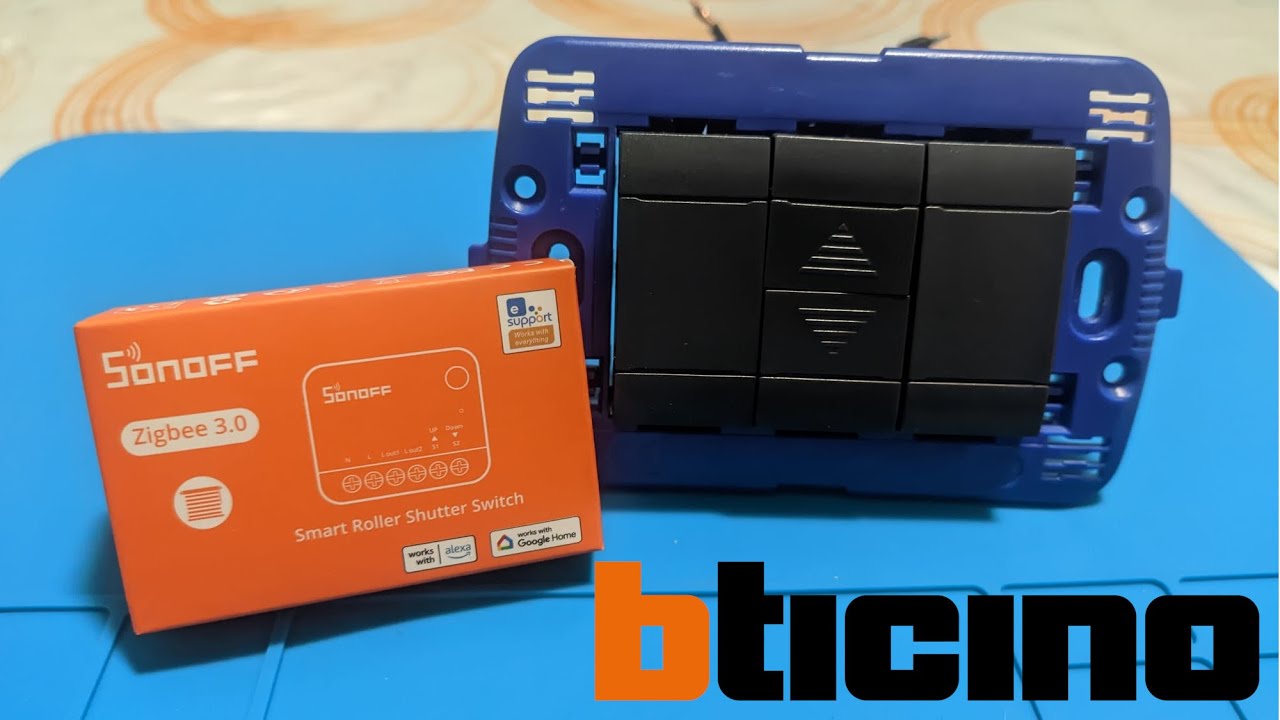Sonoff MINI ZBRBS & BTicino Living Now
