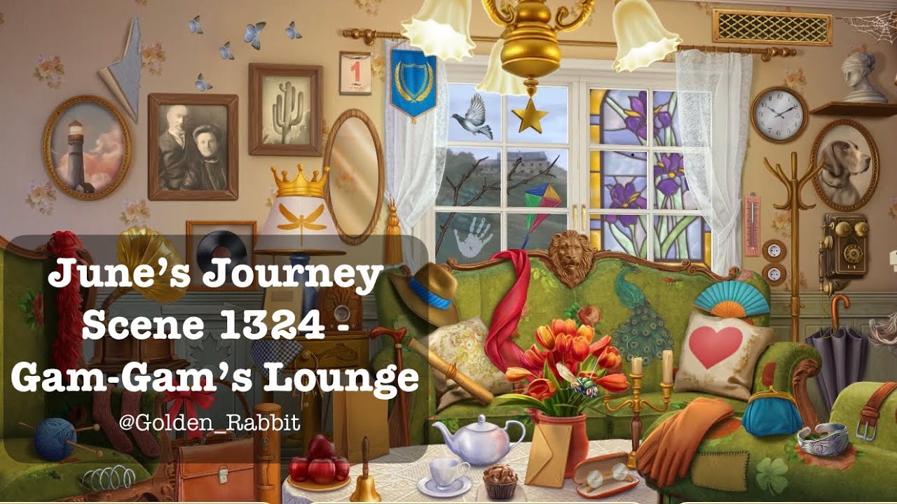 June’s Journey 1324 - Gam-Gam’s Lounge. No Sound, No Loading Screens & No Leaderboard Screens.