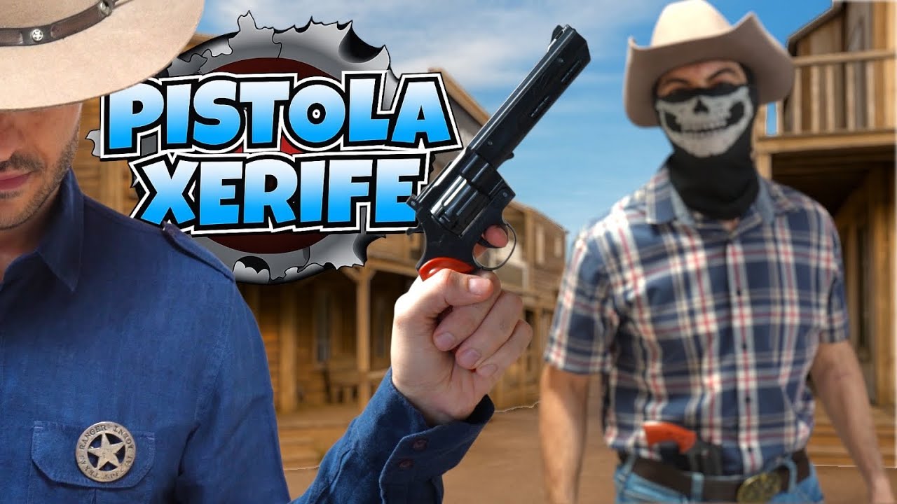 Revólver Espoleta | Arminha Faroeste | Pistola Xerife
