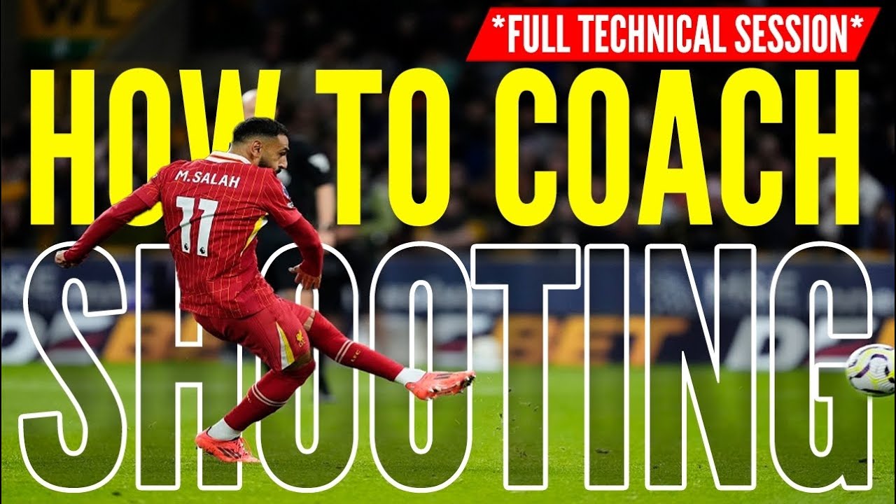 How to Coach Shooting to kids- Soccer Coaches Guide - Full Techincal Session