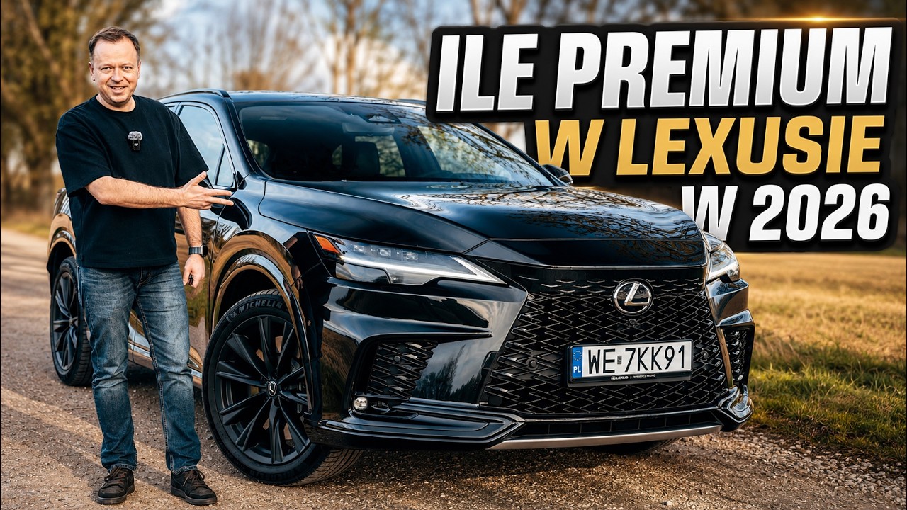 NAJMOCNIEJSZY SUV LEXUSA RX500h F Sport Performance! Komfortowy czy sportowy?! TEST PL