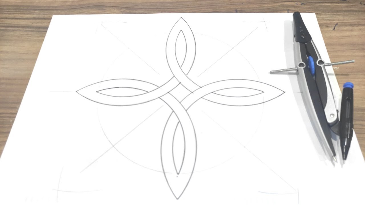Celtic Knot Pattern - Celtic Knot Symbol - Geometry Art