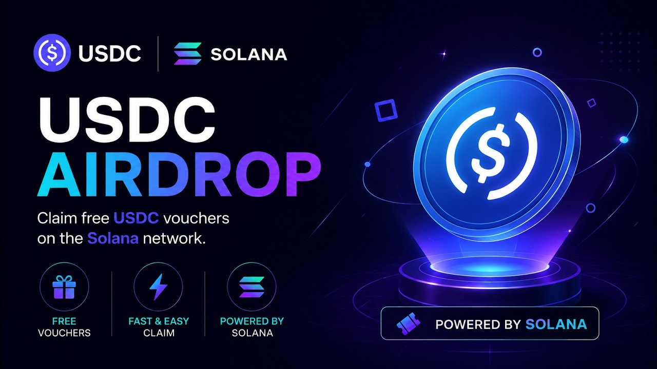 USDC and SOLANA | New Solana Crypto Airdrop! Claim Up To 30,000$