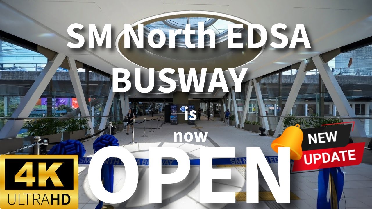 SM NORTH EDSA BUSWAY BUKAS NA!!!