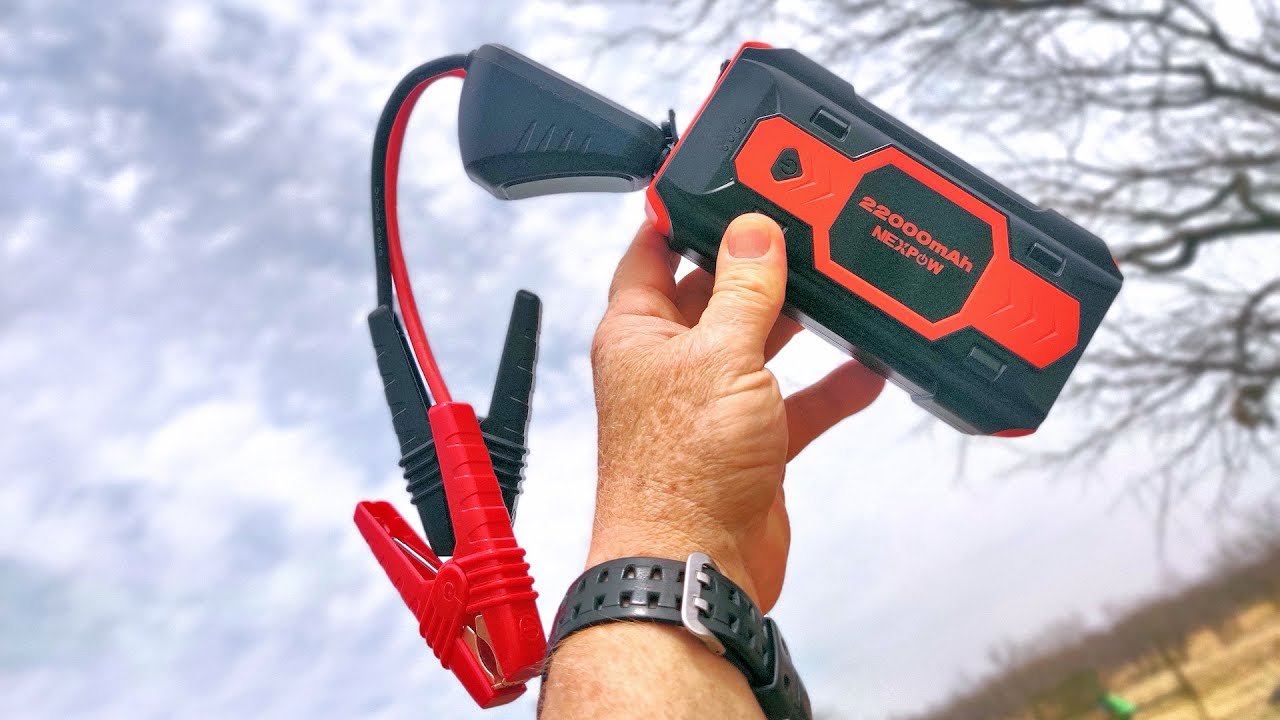 🔥NEXPOW Jump Starter Review – Unboxing + Dead Truck Jump Test! 🔋🚚