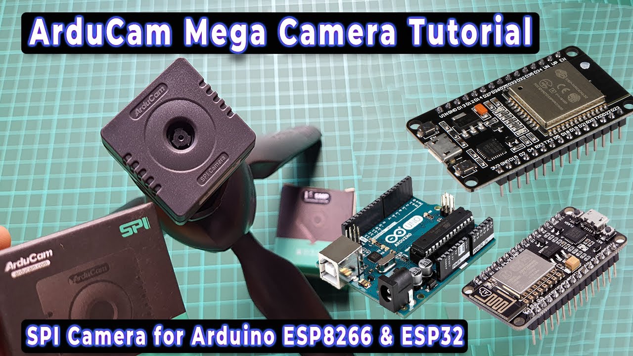 Камера Arducam Mega SPI для Arduino ESP8266 и ESP32