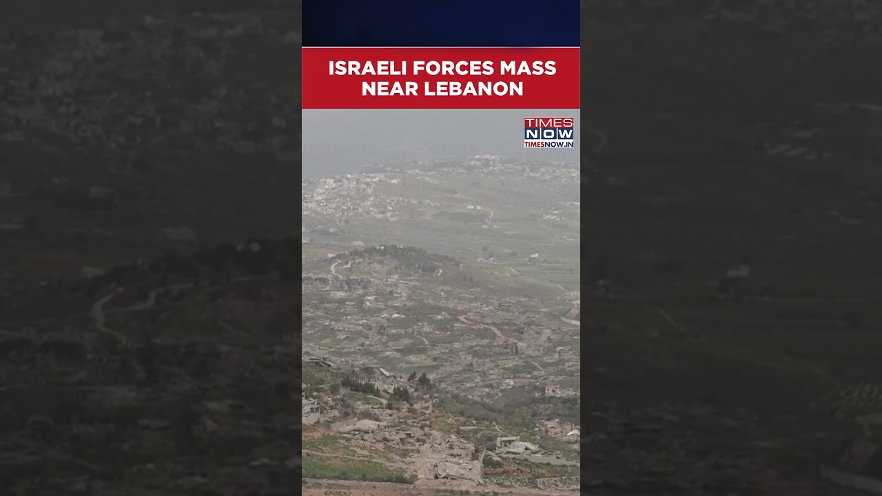 Middle-East War: Tensions Rise At Israel-Lebanon Border As Fighting Continues #shorts