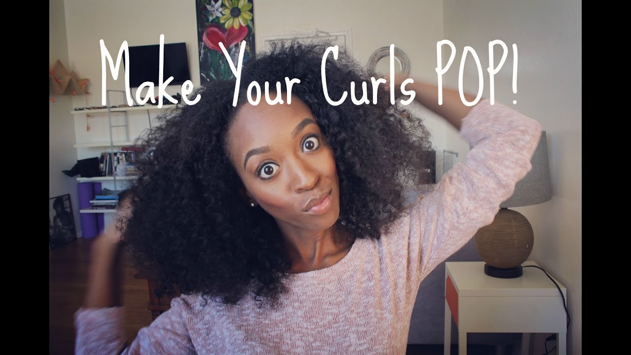How to Make Your Curls POP!