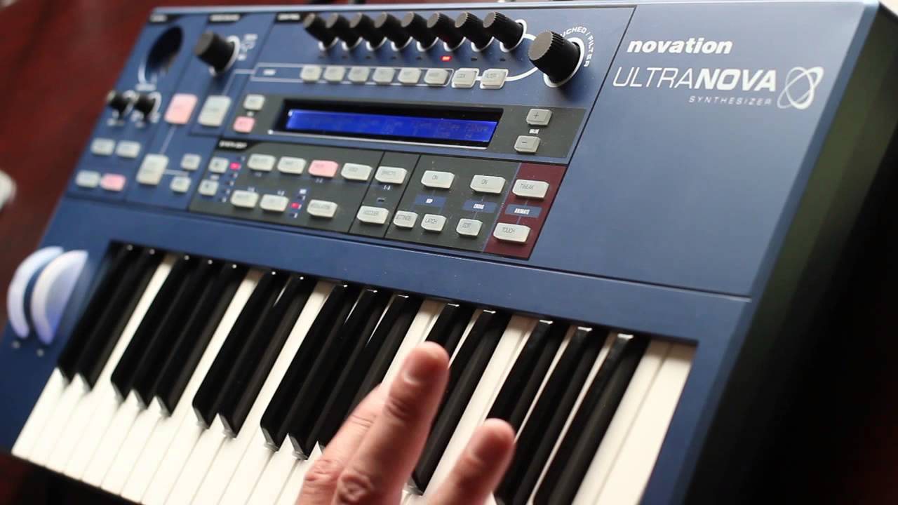 Novation Ultranova - custom sounds