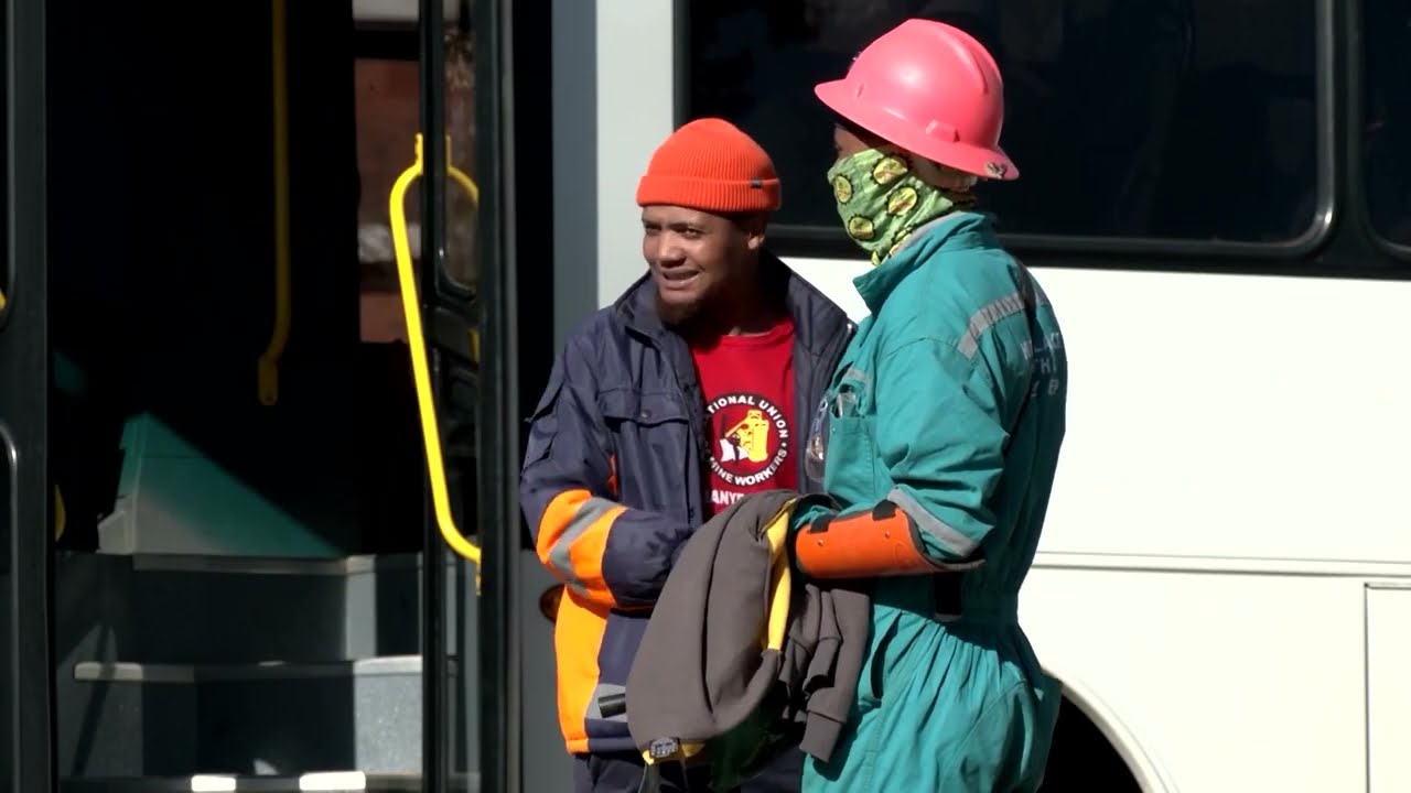 Nearly 300 workers trapped in South African gold mine | REUTERS