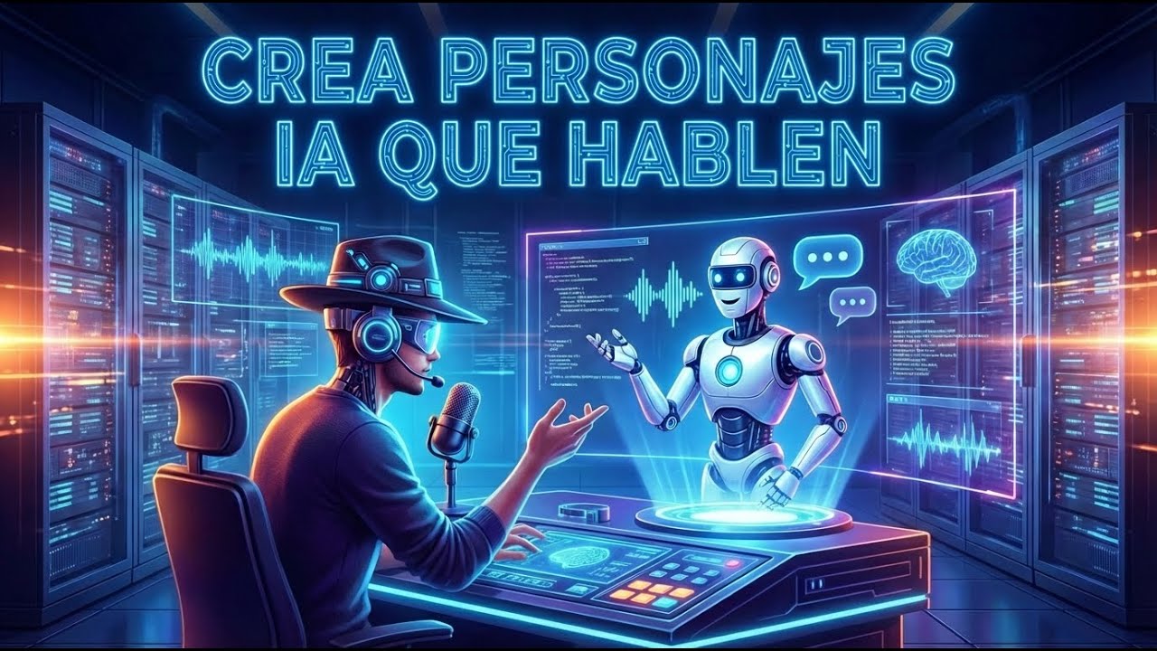 CREAR PERSONAJES que HABLAN usando INTELIGENCIA ARTIFICIAL | GRATIS en GROK y META