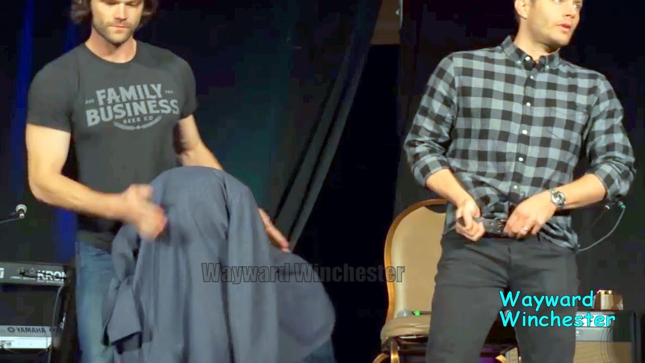 Jensen& Jared Randomly Start To Strip & The Audience LOSES IT!