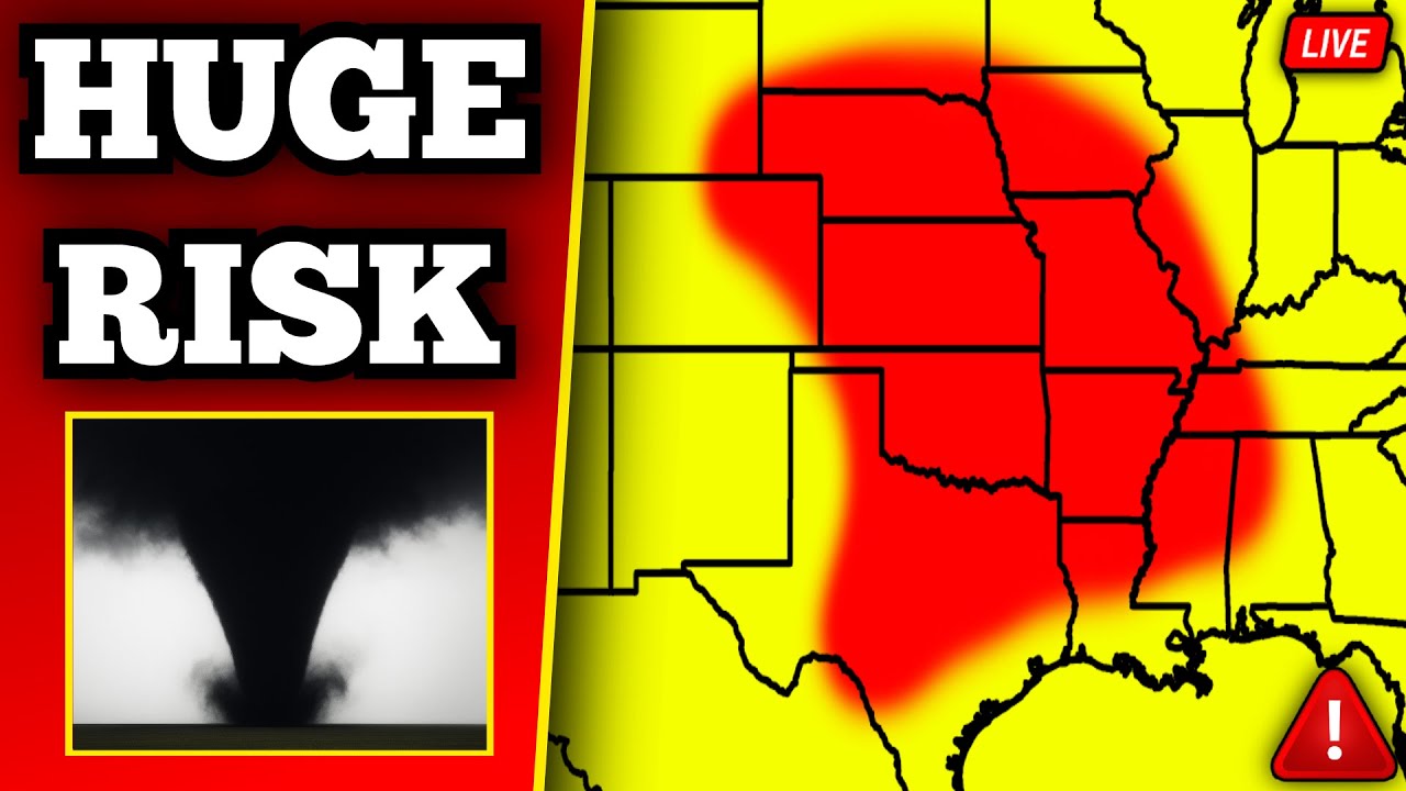 The 5 Wedge Tornadoes In The Great Plains, As It Occurred Live - May 18th, 2025