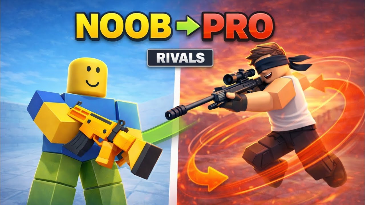 The Rivals Roblox NOOB VS PRO funniest Video!😂