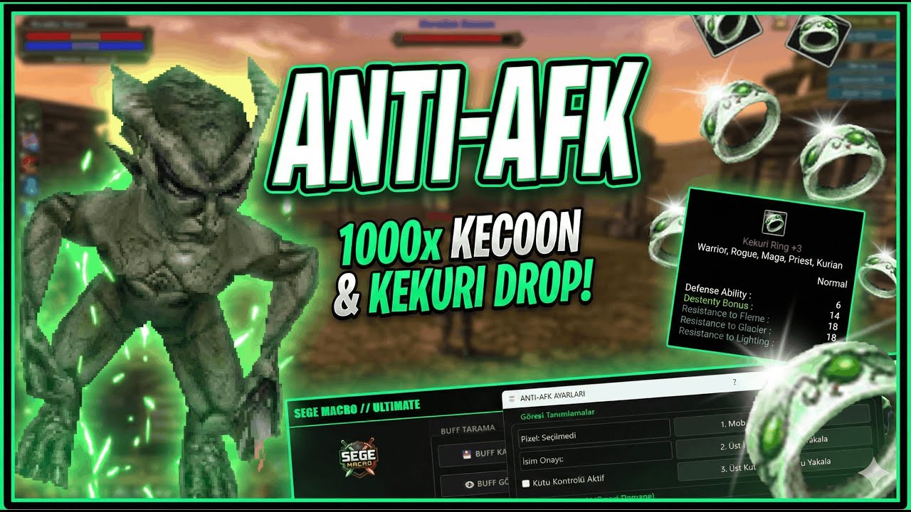 SEGE MACRO - ANTI AFK BOT  BÖYLESİ YAPILMADI