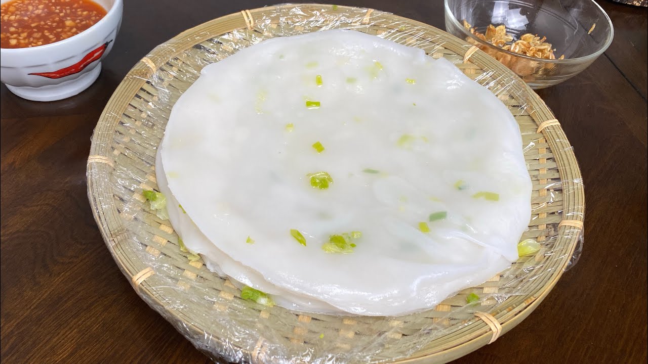 Tuyệt Chiêu Làm Bánh Ướt Đặc Biệt Từ Tinh Bột Mì Đa Dụng Bánh Ướt Hấp Hơi Nước