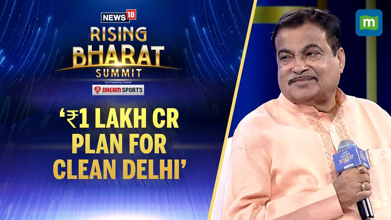 ₹1 Lakh Cr for Delhi’s Roads & Air | Gadkari at Rising Bharat Summit 2025