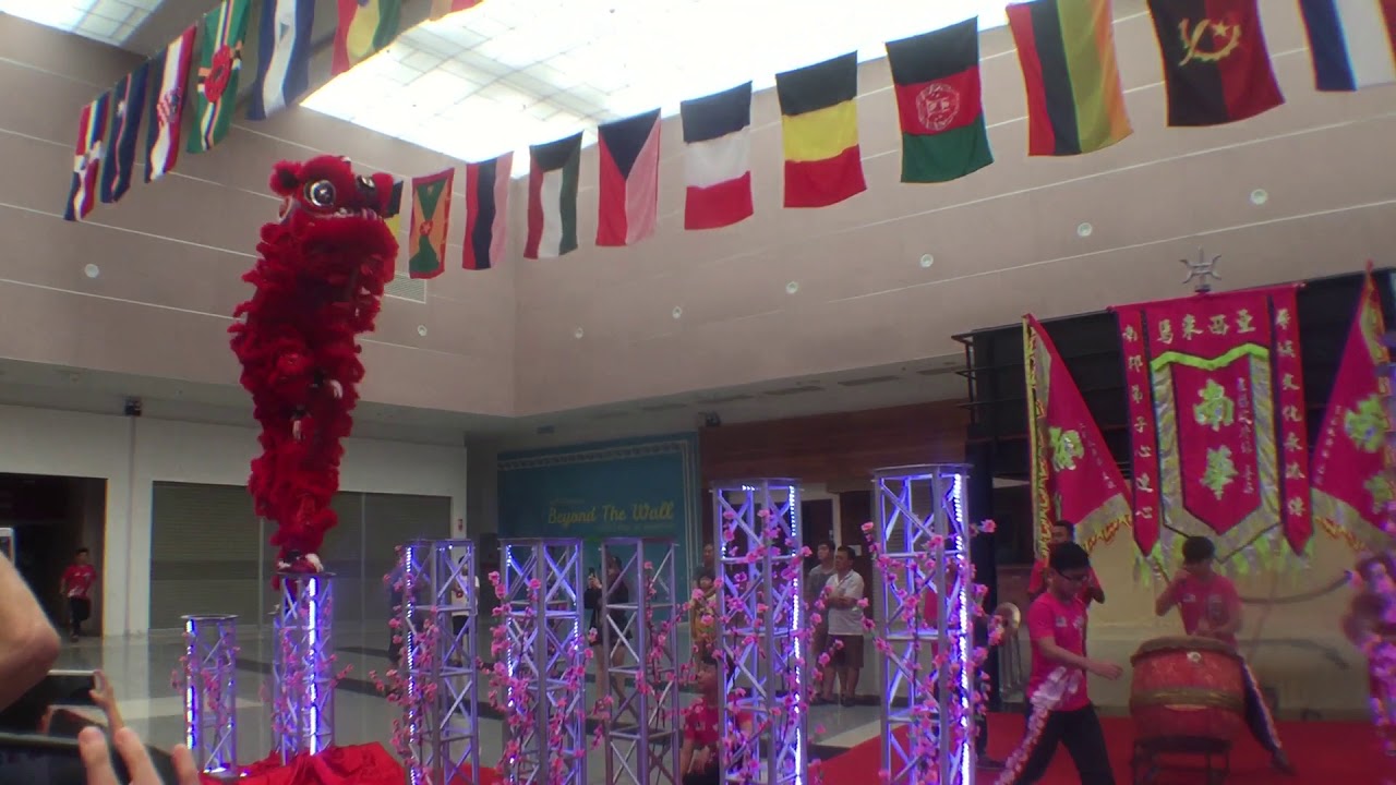 Sutera Mall 南华武术龙狮团-高桩表演-