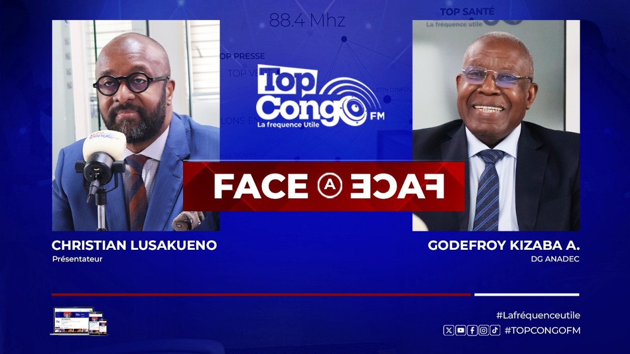 FACE A FACE Prof GODEFROY KIZABA DG ANADEC