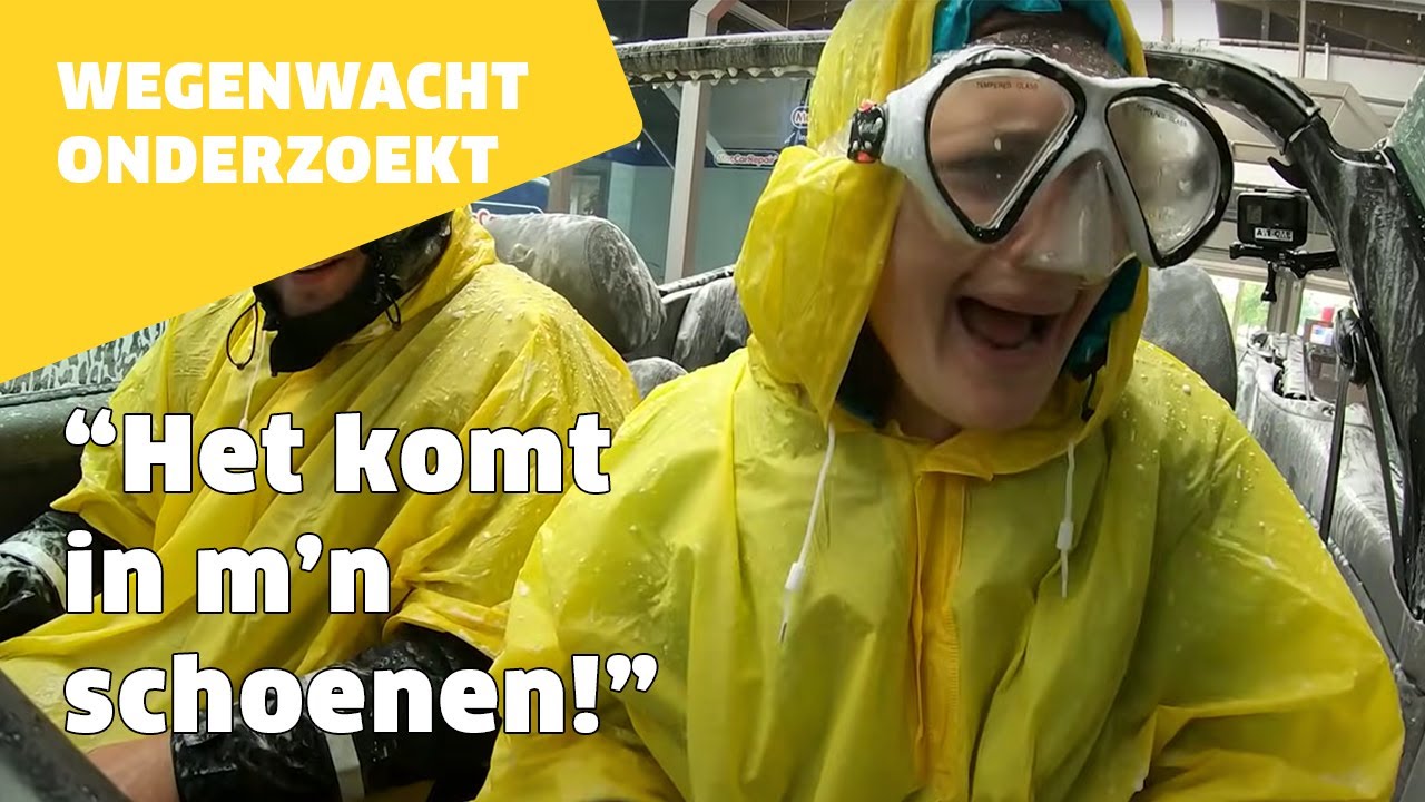 Door de WASSTRAAT met de RAMEN OPEN? | Wegenwacht onderzoekt