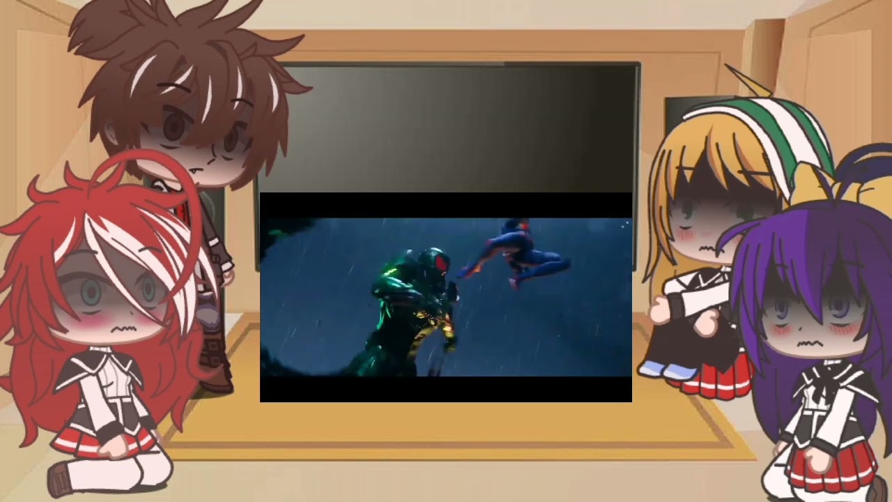 Clan Gremory Reacciona a Issei es spiderman(Teoria)