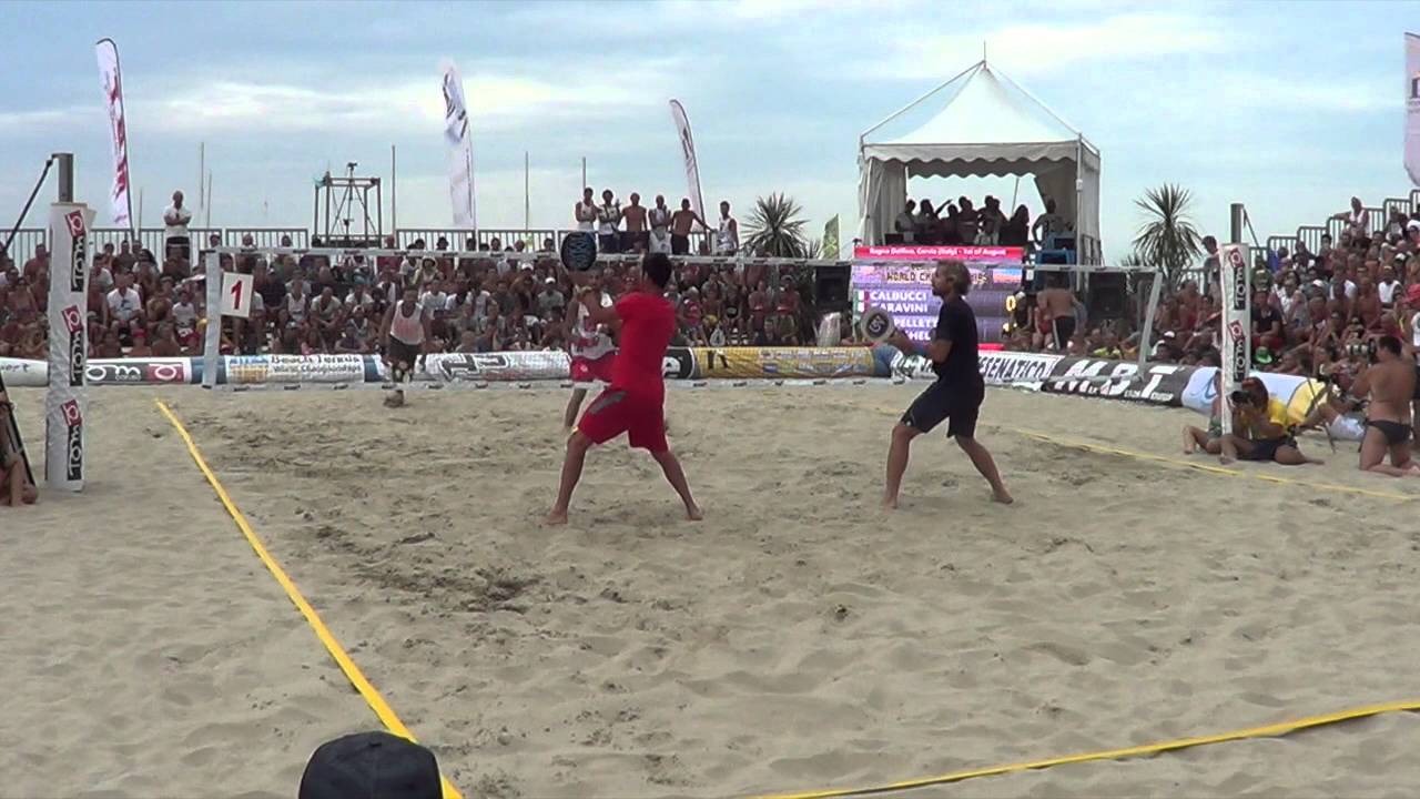 Beach Tennis Cervia 2015 Mondiali ITF Semifinale (Calbucci - Garavini / Cappelletti - Marighella)